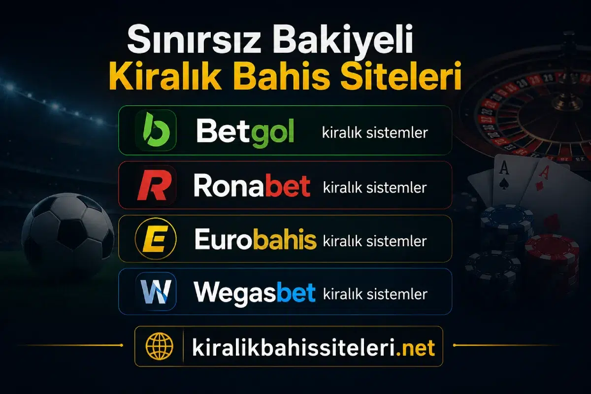 Sınırsız bakiyeli bahis sitesi nasıl kiralanır?